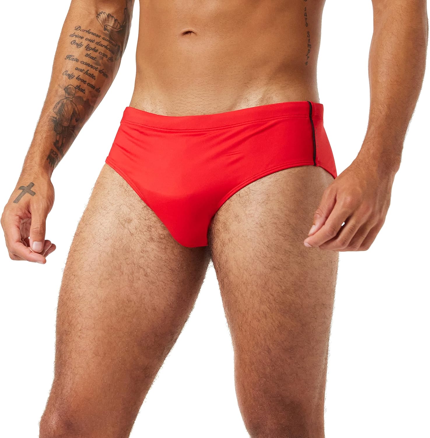 HUGO Abas zwemshorts met steekzakken en logo • Donkerblauw • de Bijenkorf