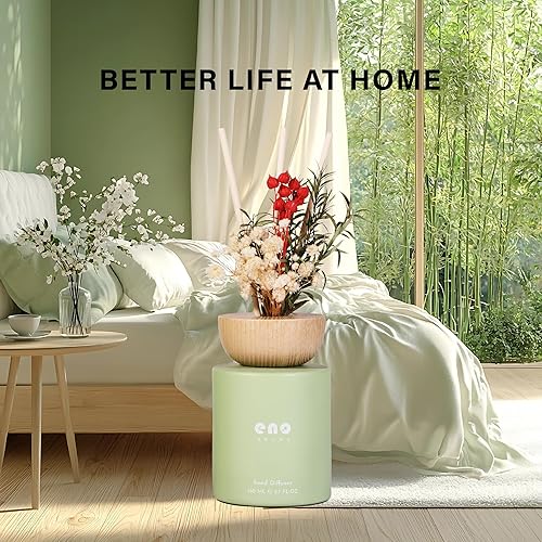 Miniatura 7 de Juego de difusor de varillas con flores realmente secas, difusor perfumado de aceites esenciales con palos, ambientadores para el hogar, fragancia