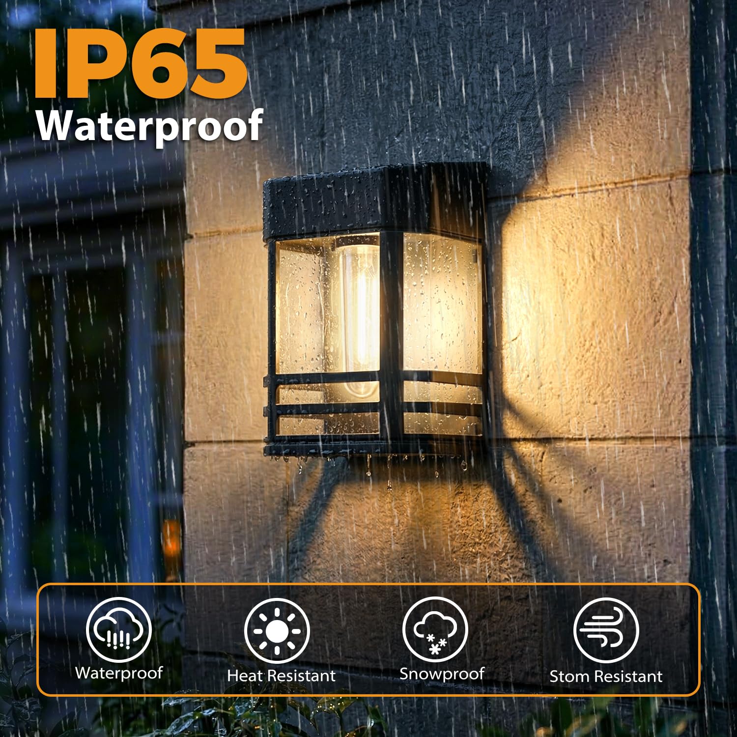 btfarm 8 Stück Solar Wandleuchte Aussen, 3 Farben Heller Solarlampen für Außen Wand LED IP65 Wasserdicht Wandlampe, Zaunleuchten Outdoor Kabellose für Garten Hauswand Terrasse Zaun Balkon, Warmweiß