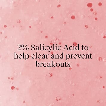 Neutrogena Oil-Free Acne Wash Pink Grapefruit Face Scrub with 2% Salicylic Acid & Vitamin C, Gentle Exfoliating Foaming Cleanser for Acne-Prone Skin, 6.7 fl. oz