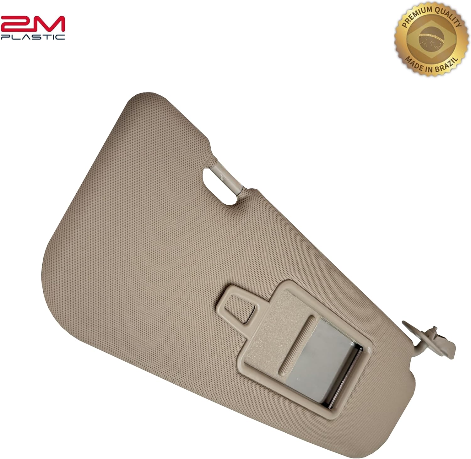 Sun Visor Fits for 2011-2015 Hyundai Elantra Beige Without Light OE Quality 2MPLASTIC (Pair)