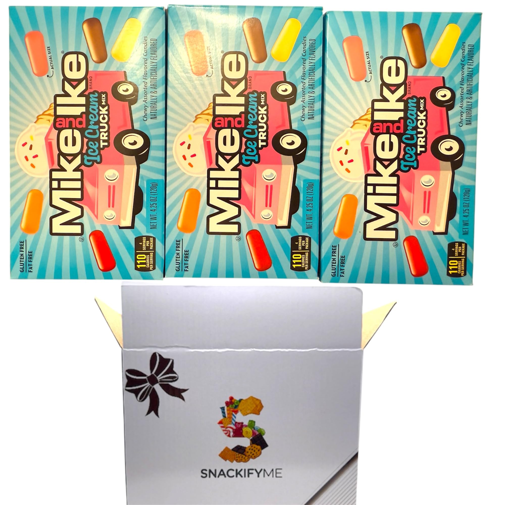 Amazon.com : SNACKIFYME Gift Box Of Mike and Ike ice cream truck