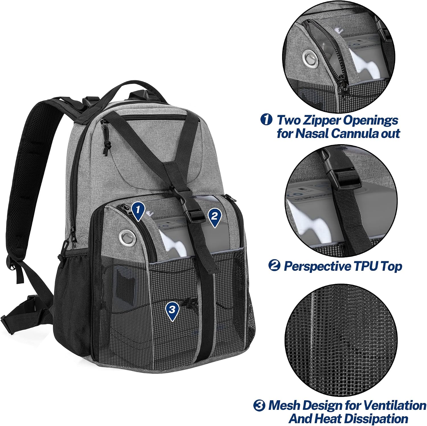 Trunab Portable Oxygen Concentrator 