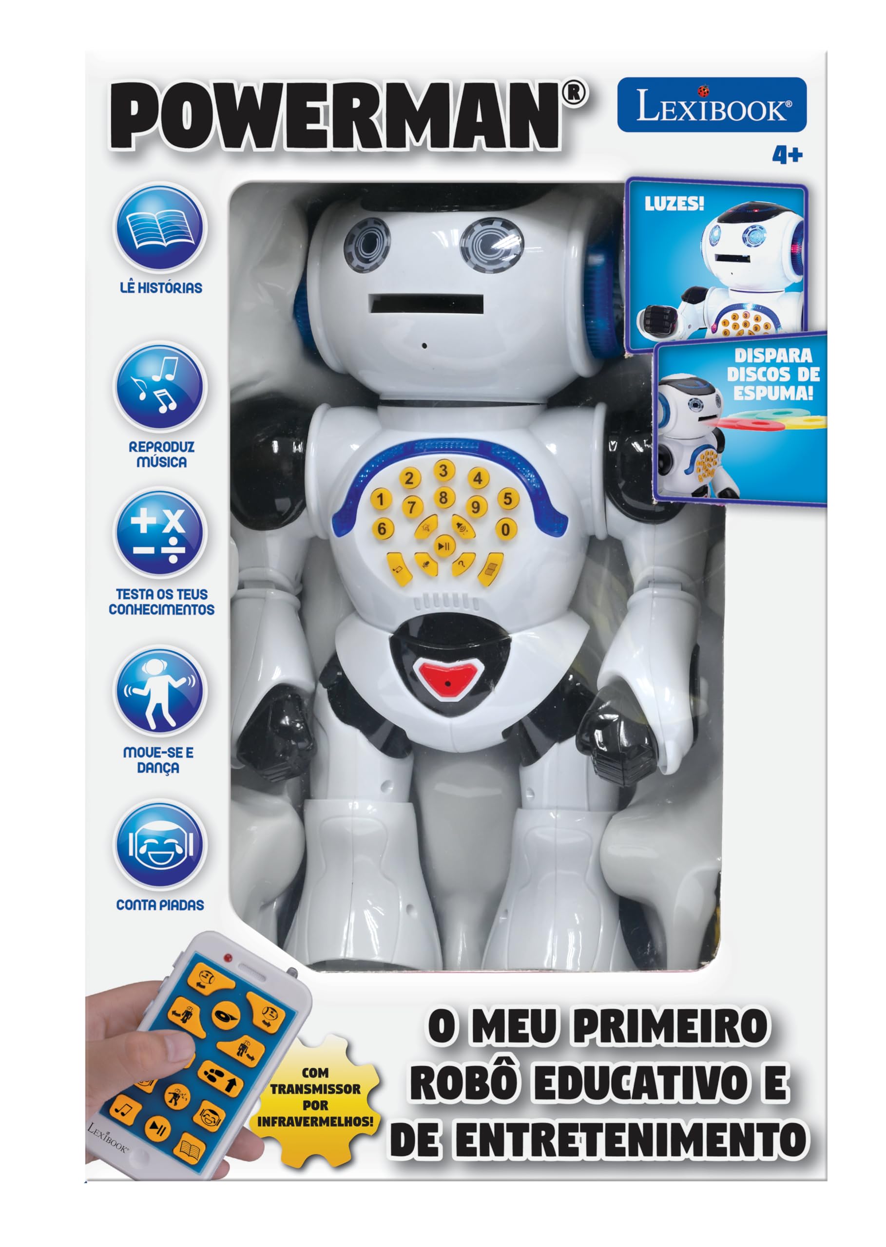 Jouet interactif - LEXIBOOK - Powerman First - Danse, musique, couleurs, chiffres et formes - Jeux - Jouets Jouet interactif - LEXIBOOK - Powerman First - Danse, musique, couleurs, chiffres et formes - Jeux - Jouets
