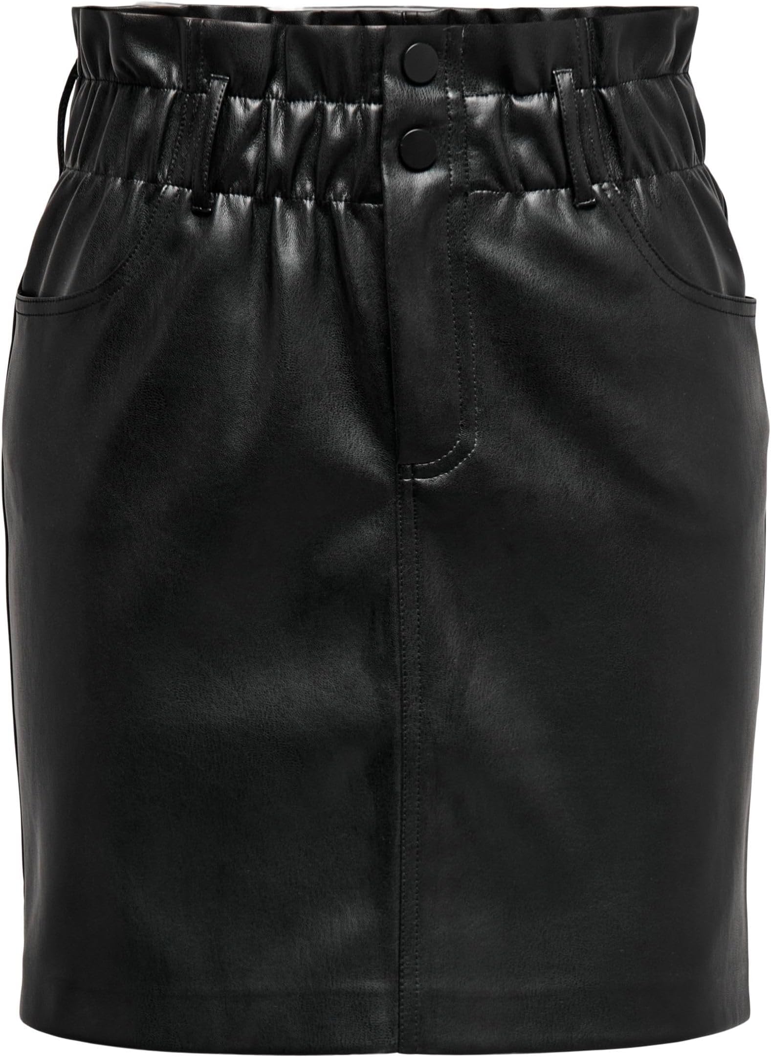 Women's ONLMAIYA-MIRI FAUX LEATHER SKIRT CC PNT Skirt