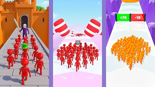 Crowd Clash Run Challenge: Fun Obby Racing & Action Adventure Game – vue 8