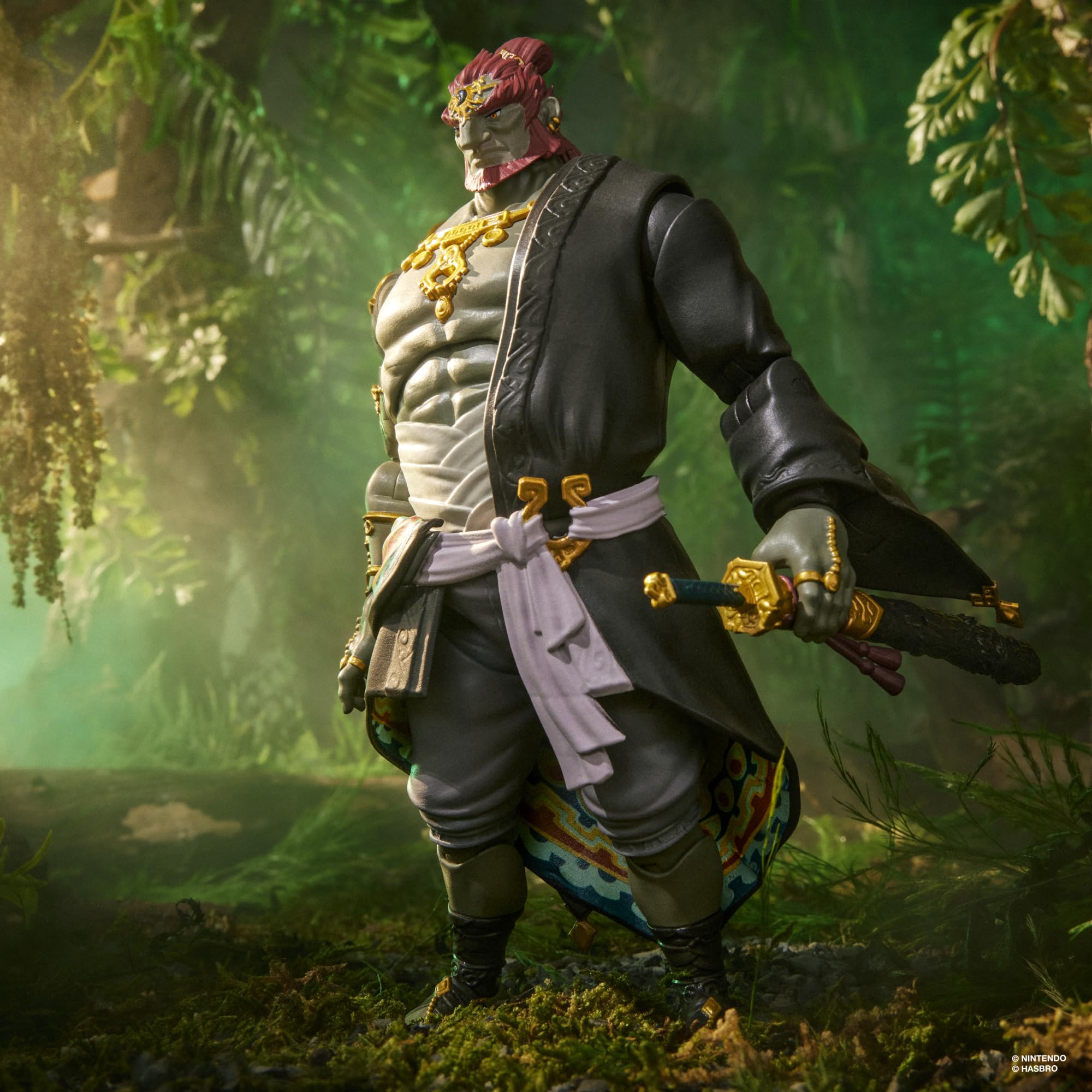 The Legend Of Zelda: Heroes of Hyrule Ganondorf, Tears of the Kingdom, action figure da collezione deluxe da 15 cm