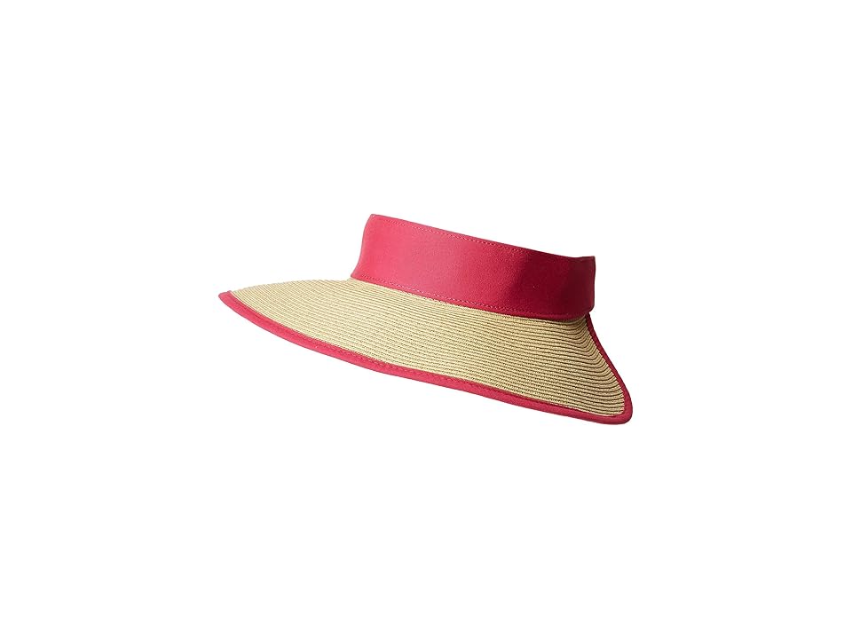

San Diego Hat Company UBV037 Roll Up Visor with Canvas and Terry Cloth Sweatband (Hot Pink) Casual Visor