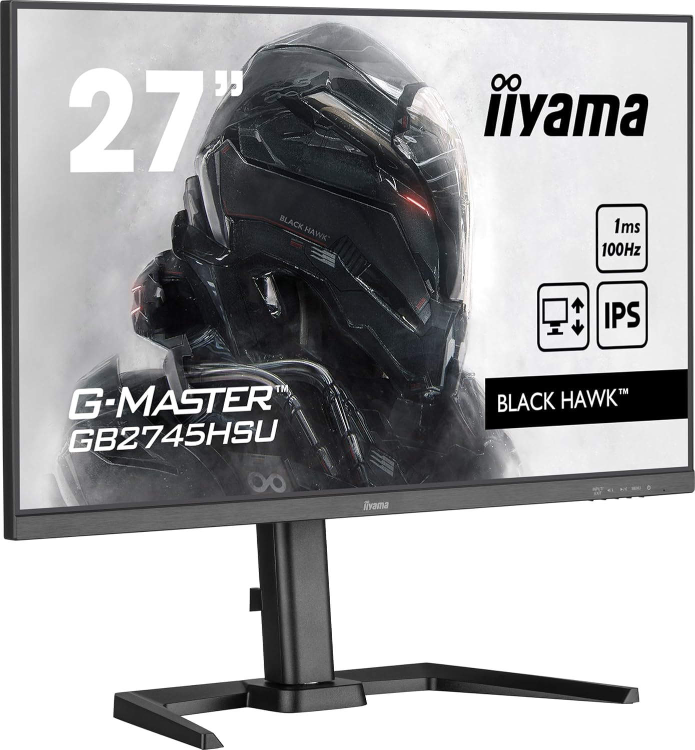 27" iiyama G-Master GB2745HSU-B2 1ms HDMI/DP/USB Speakers