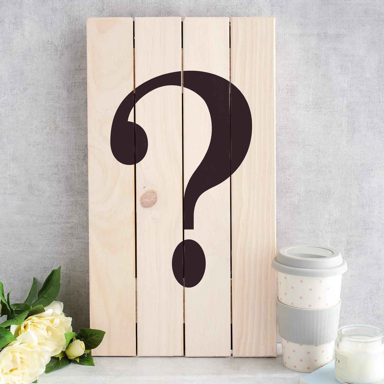 Question Mark Stencil - Question Stencils, Question Stencil, Question Mark, Question Marks, Mark Stencil