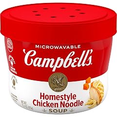 Campbells Homestyle Chicken Noodle Soup Microwavable Bowl 15 4 oz