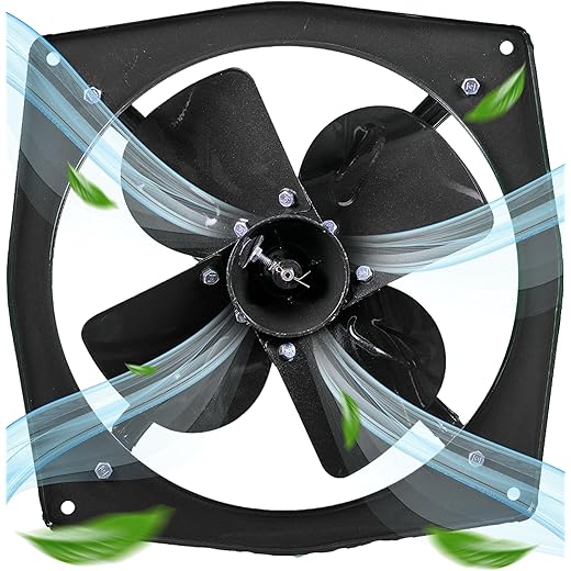 Almonard Exhaust Fan 9 Inch 225mm Air Vent Home & Kitchen