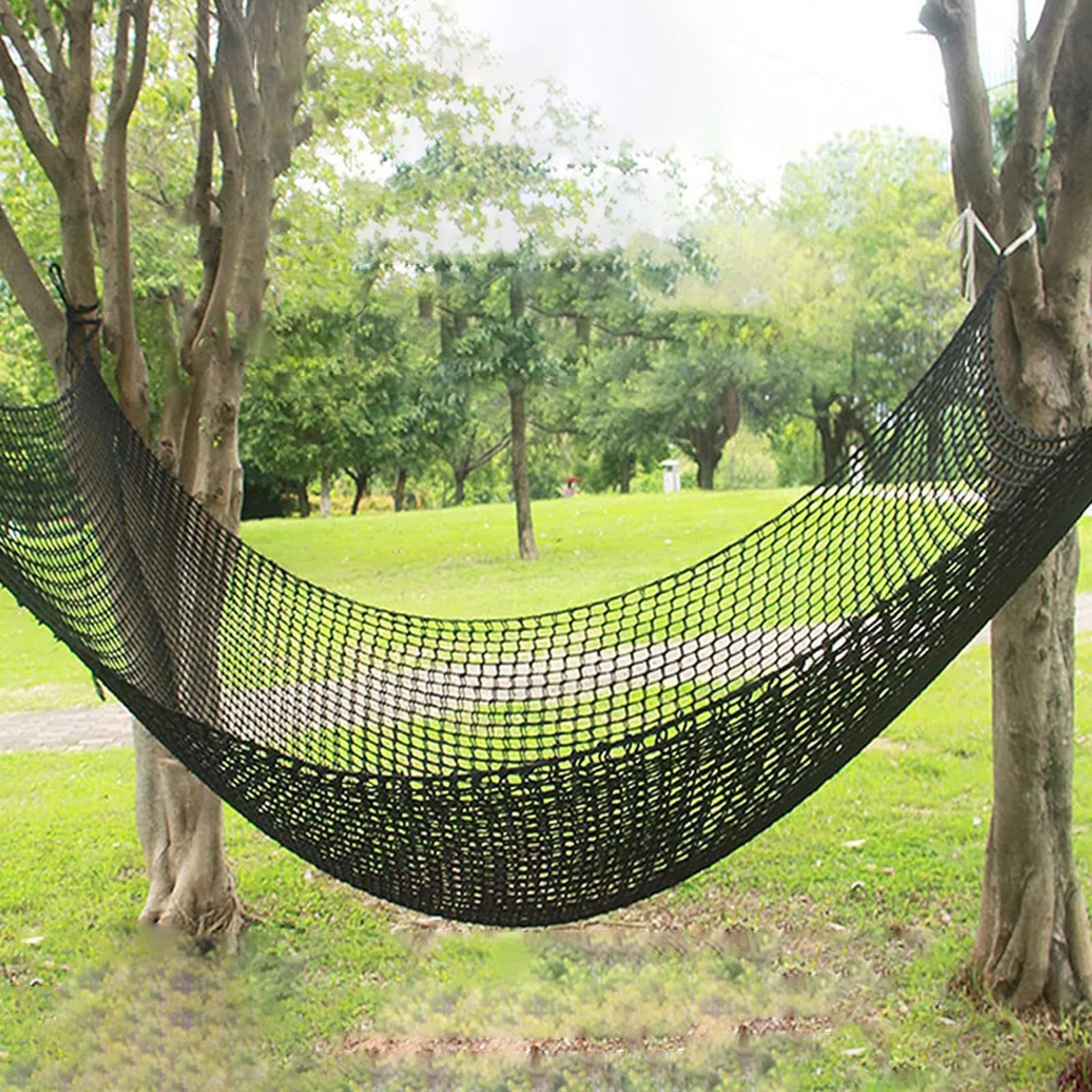 Heavy Du Safe Net per bambini Parco giochi 2mx Nero Mesh Arrampicata C per Indoor Outdoor Attività Casa sull'albero Massimo Securi per giocare e Arrampicata