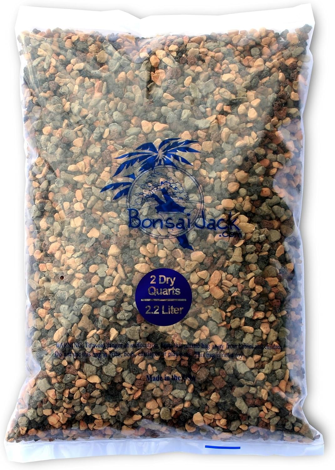 Bonsai Jack Inorganic Bonsai Soil Mix 11011 pH 6.7. 2 Gallons