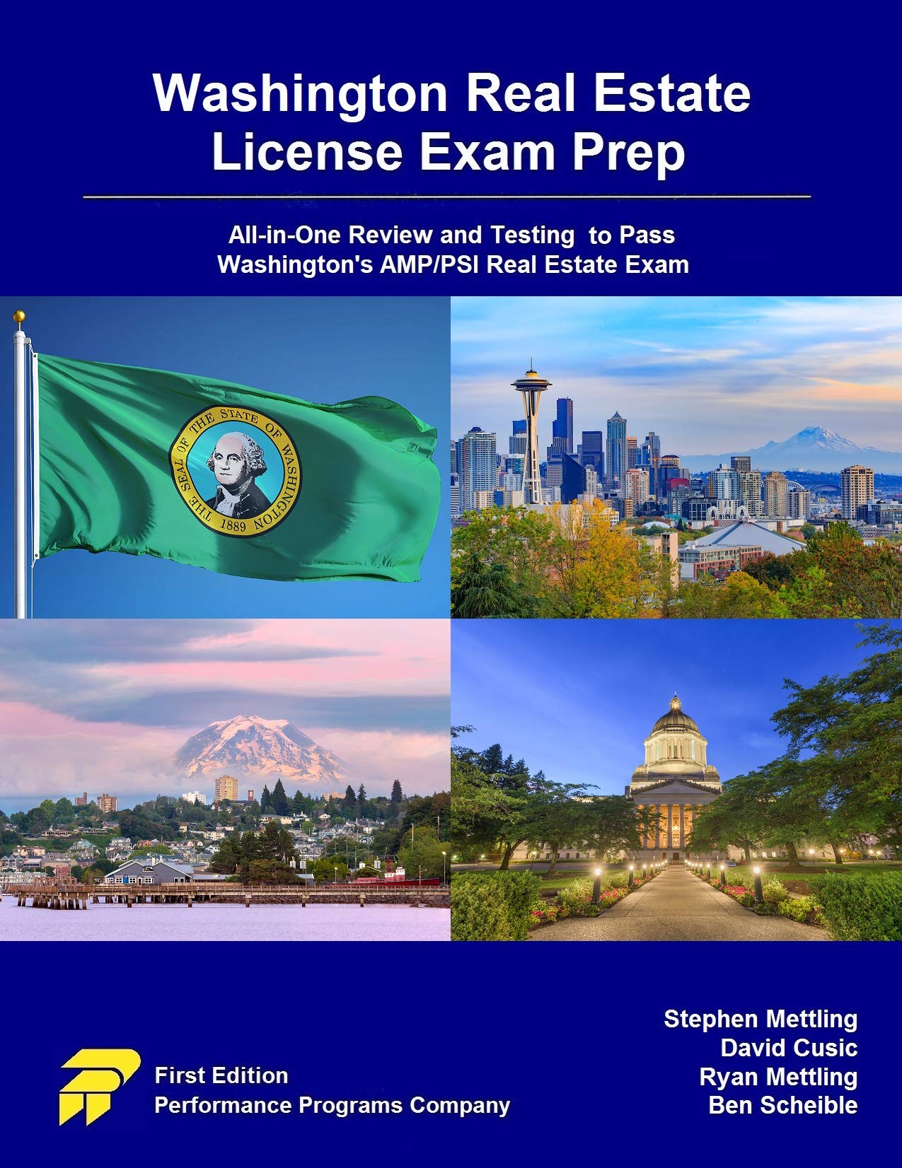 Washington Real Estate License Exam Prep: All-in-One Review and Testing to Pass Washington's AMP/PSI Real Estate Exam