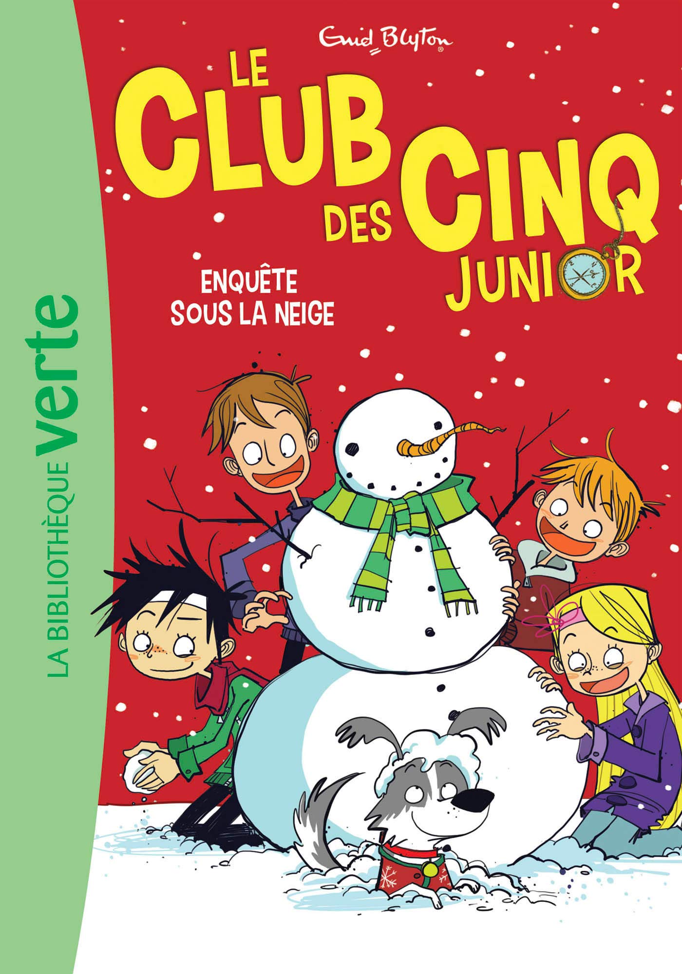 Le Club Des Cinq Junior, Tome 8. Enquête Sous la Neige