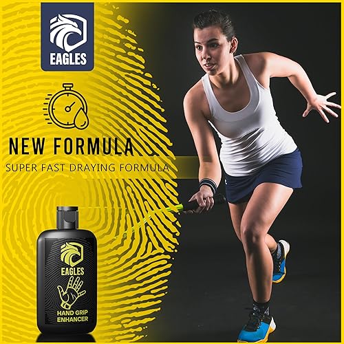 Miniatura 7 de EAGLES Pro Grade Gym Liquid Chalk 50, 120 or 280ml Mess-Free Chalk for Weightlifting, Gymnastics Rock Climbing, Pole Grip, Sports Dries in Seconds -