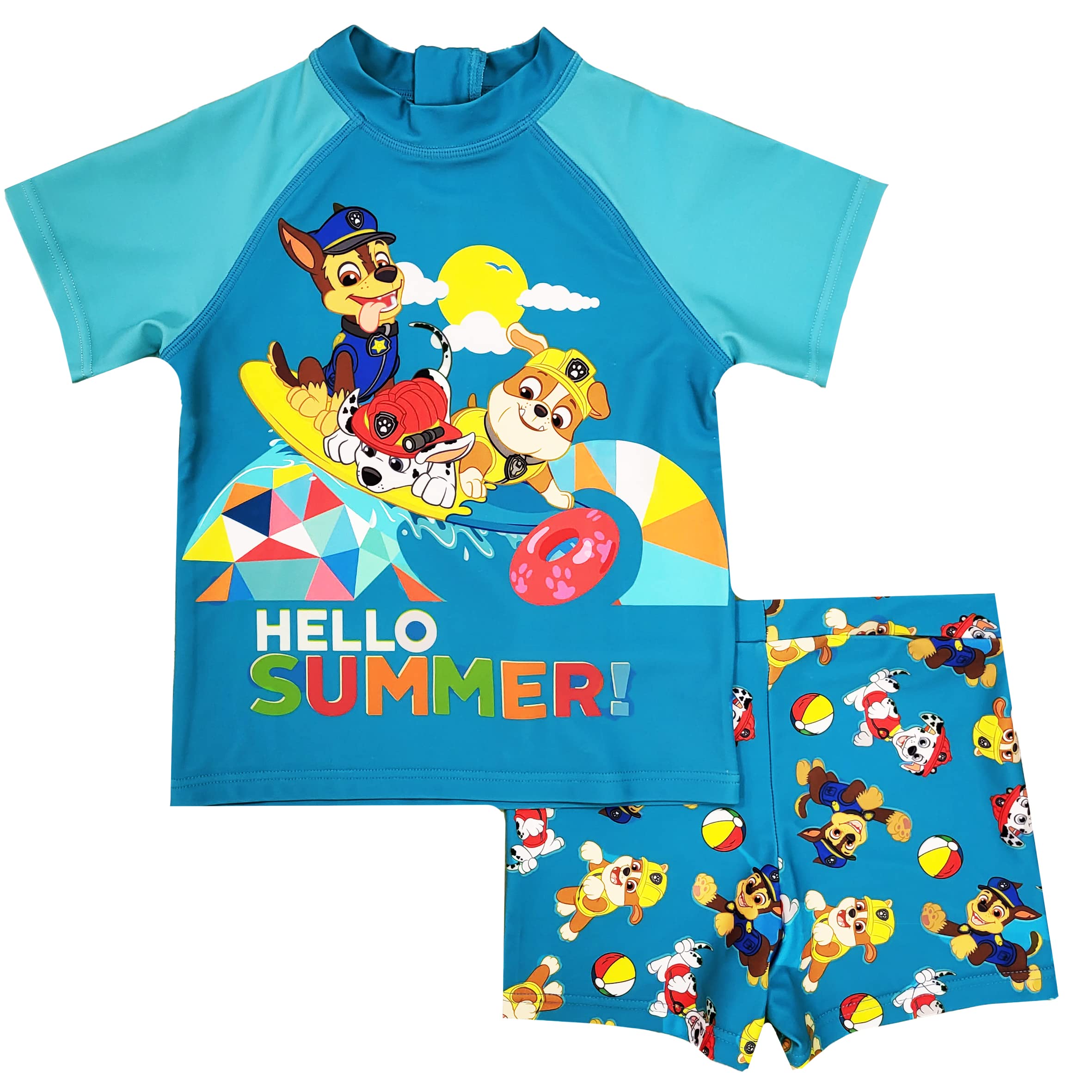 Paw Patrol Traje de baño para niños, 2 piezas