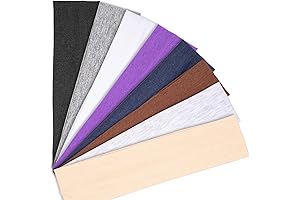 Klassy Head Band: 8 Premium Workout Headbands Designed for Style and Comfort