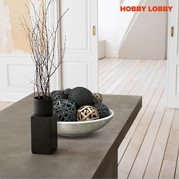 Hobby Lobby Distressed Light Gray Ceramic Decorative Bowl