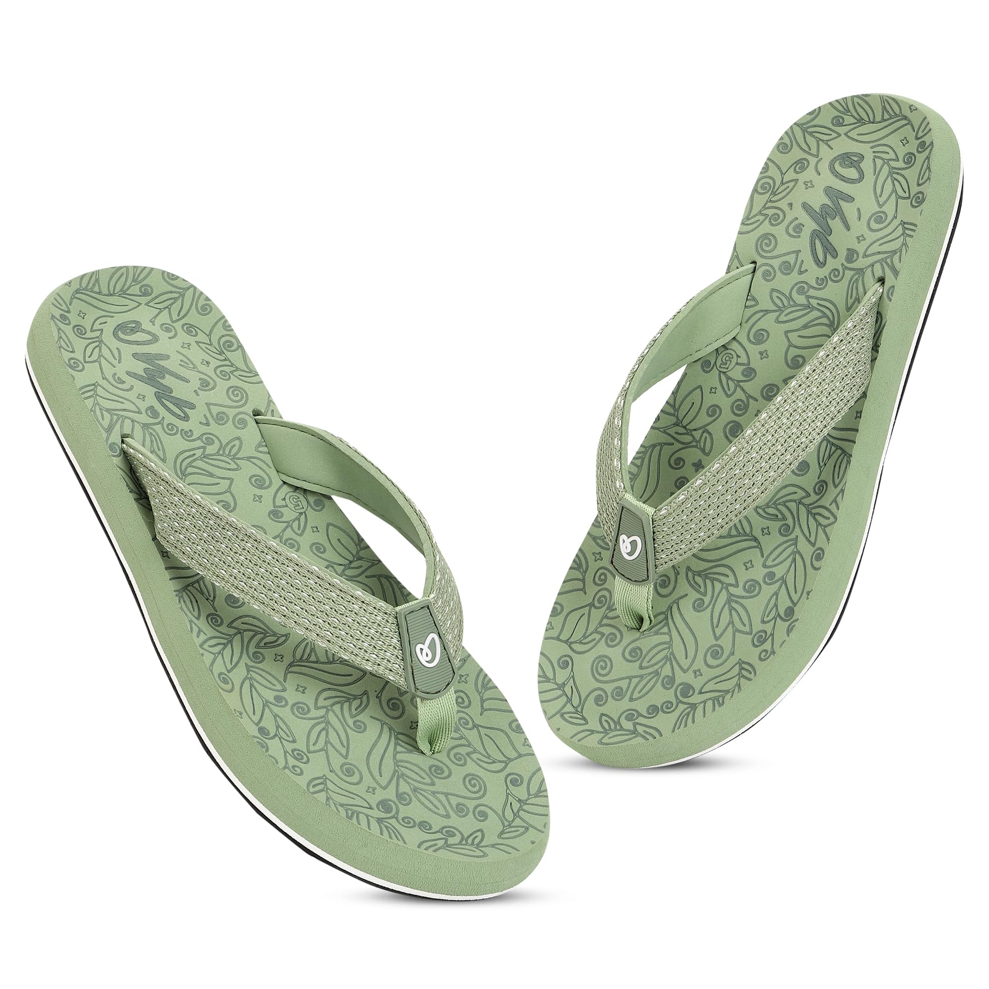 GLEE Women Orthopedic Slippers Comfortable Slides Flip Flops | Lightweight Anti Slip Sliders for Indoor Outdoor Casual Daily Wear-picture-42
