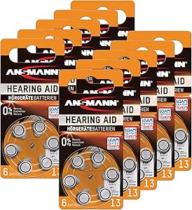 Ansmann Hearing Aid Battery Size 675 Hearing Aid Battery (5013253-590 - View #2