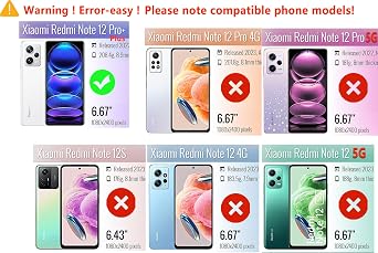 Phone Case Protective Cover Designed for Redmi Note 12 Pro+ 5G / Redmi Note12 ProPlus (6.67), Imitation Leather Style - Red