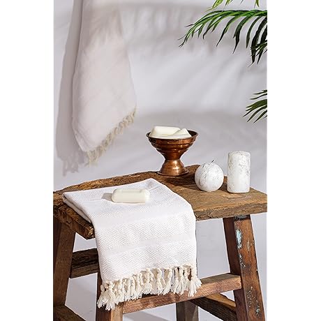 DEMMEX 100% Organic Turkish Cotton Hand Towels