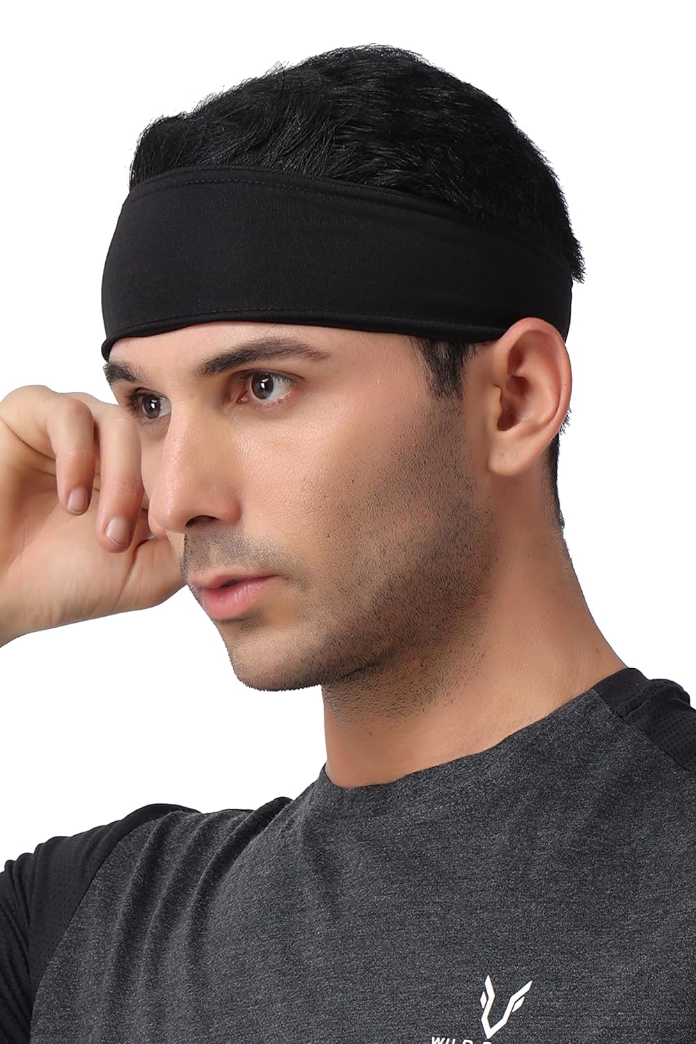 Custom Made Headbands For Men Personalized With Your Photo - View #2