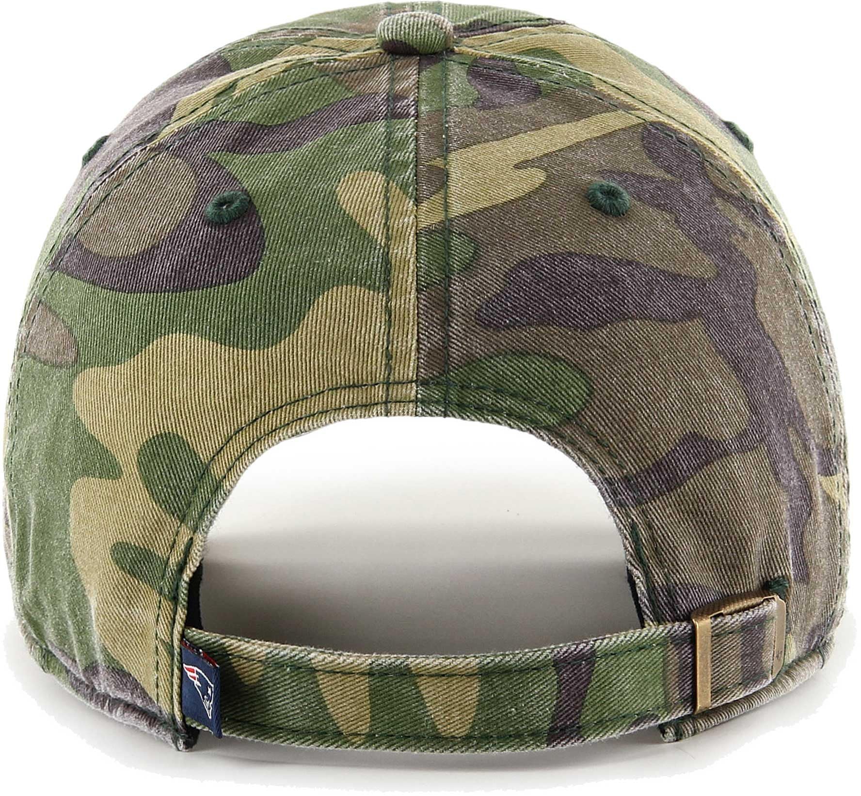 47 NFL Unisex Erwachsene Camo Clean Up Primary Logo verstellbare Mütze Cap Einheitsgröße