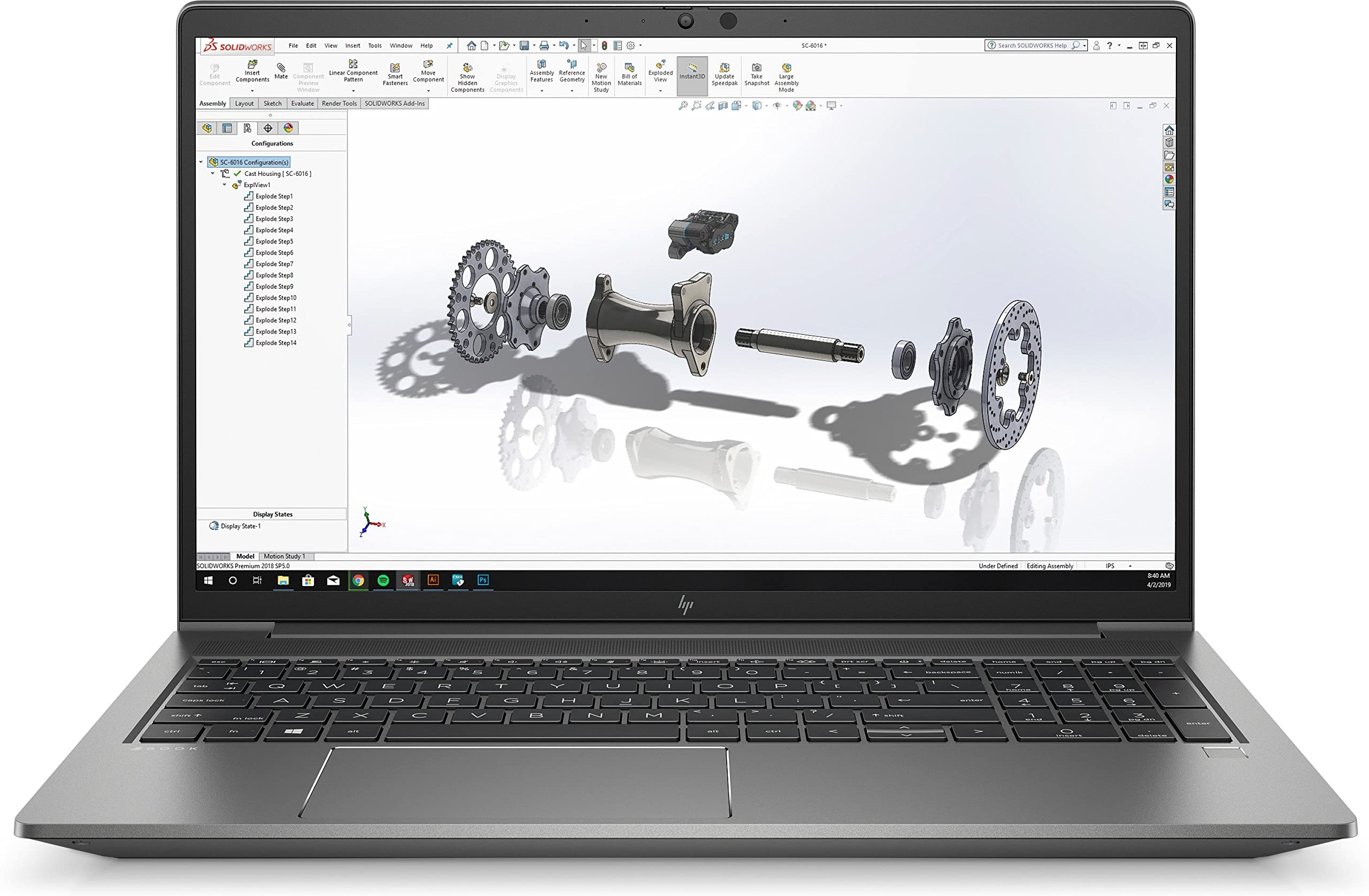 Windowsノート本体 HP Zbook Corei7 10850H Quadro T2000 32GB HP ZBook Power G7 Workstation 15,6