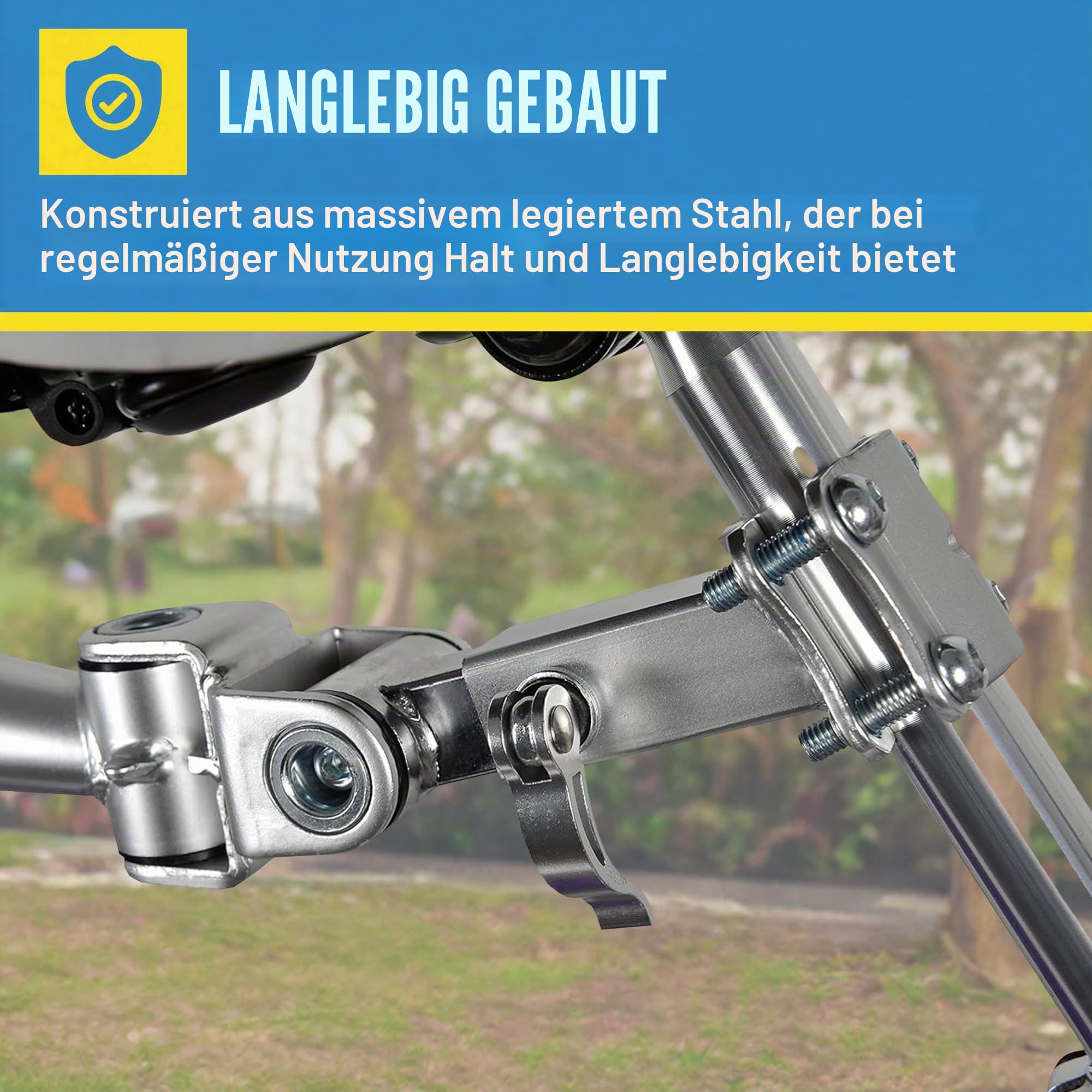 Wee-Ride Uni – Erwachsene Co-Pilot-Ersatzkupplung, Silber, Hitch
