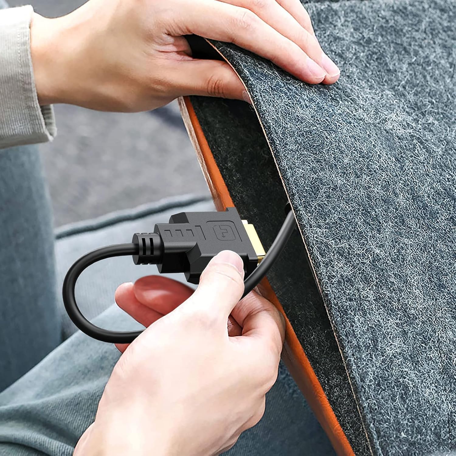 HDMI to DVI Adapter, UVOOI Bidirectional DVI-I (24+5) Female to HDMI Male Adapter 1080P DVI to HDMI Conveter Compatible with Computer, Monitor, HDTV, PS3, PS4, DVD, Nintendo Switch and Other : Electronics