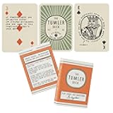 Conversation & Playing Cards – Multi-Purpose Deck with Vintage Design, Thought-Provoking Questions & Conversation Starters for Date Nights, Family Time, Travel, and Game Nights – The Tumler Deck