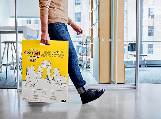 Bloc de Notas Adhesivas Portátil, 2 Paquetes, Blanco miniatura 8