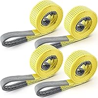 Vista 1 de 4 piezas de correas de eslinga de elevación correas de eslinga web resistentes de poliéster y nailon para uso en automóviles al aire libre