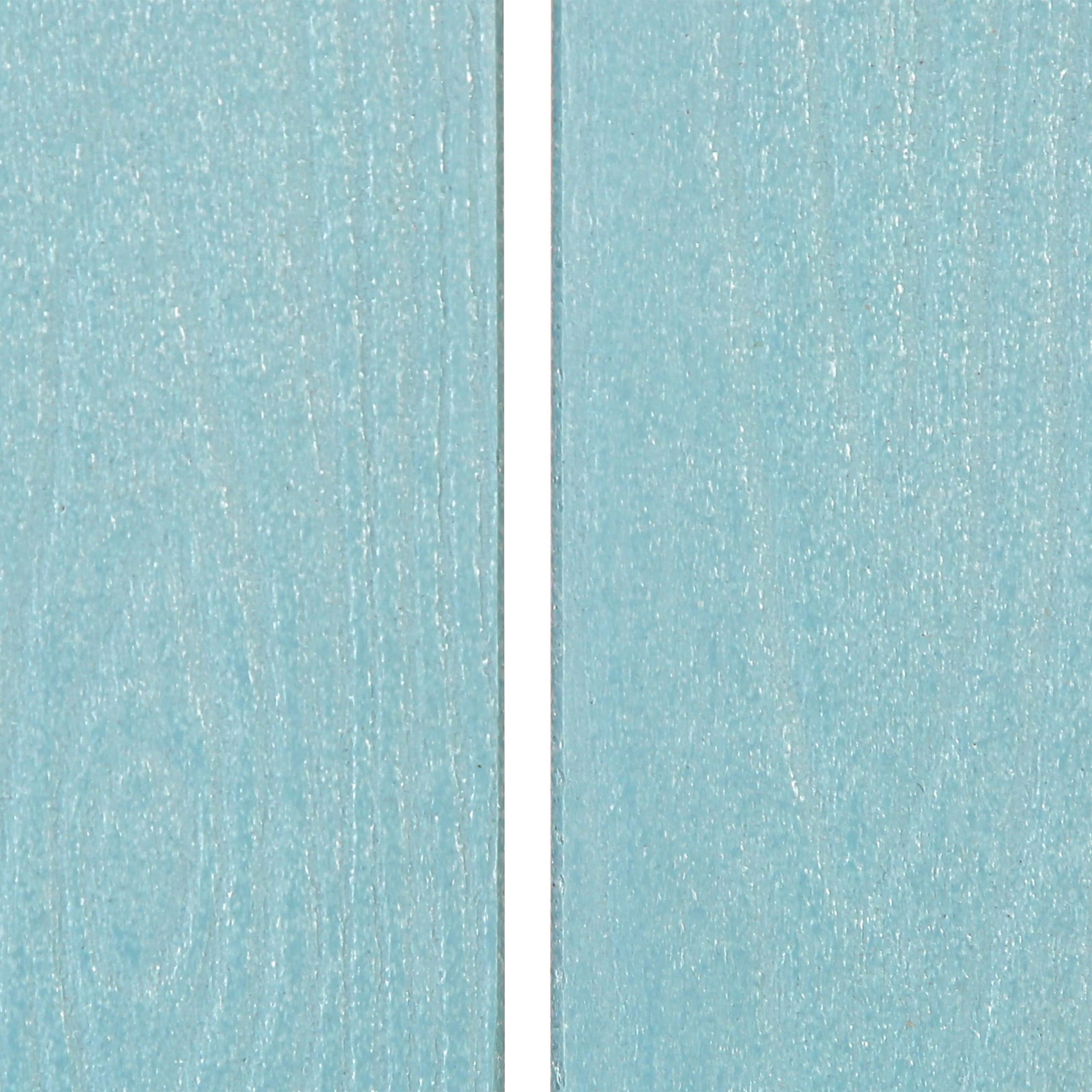 Beliani Muskoka Kinder Garten-Schaukelstuhl Blau mit Breiten Armlehnen modern Adirondack