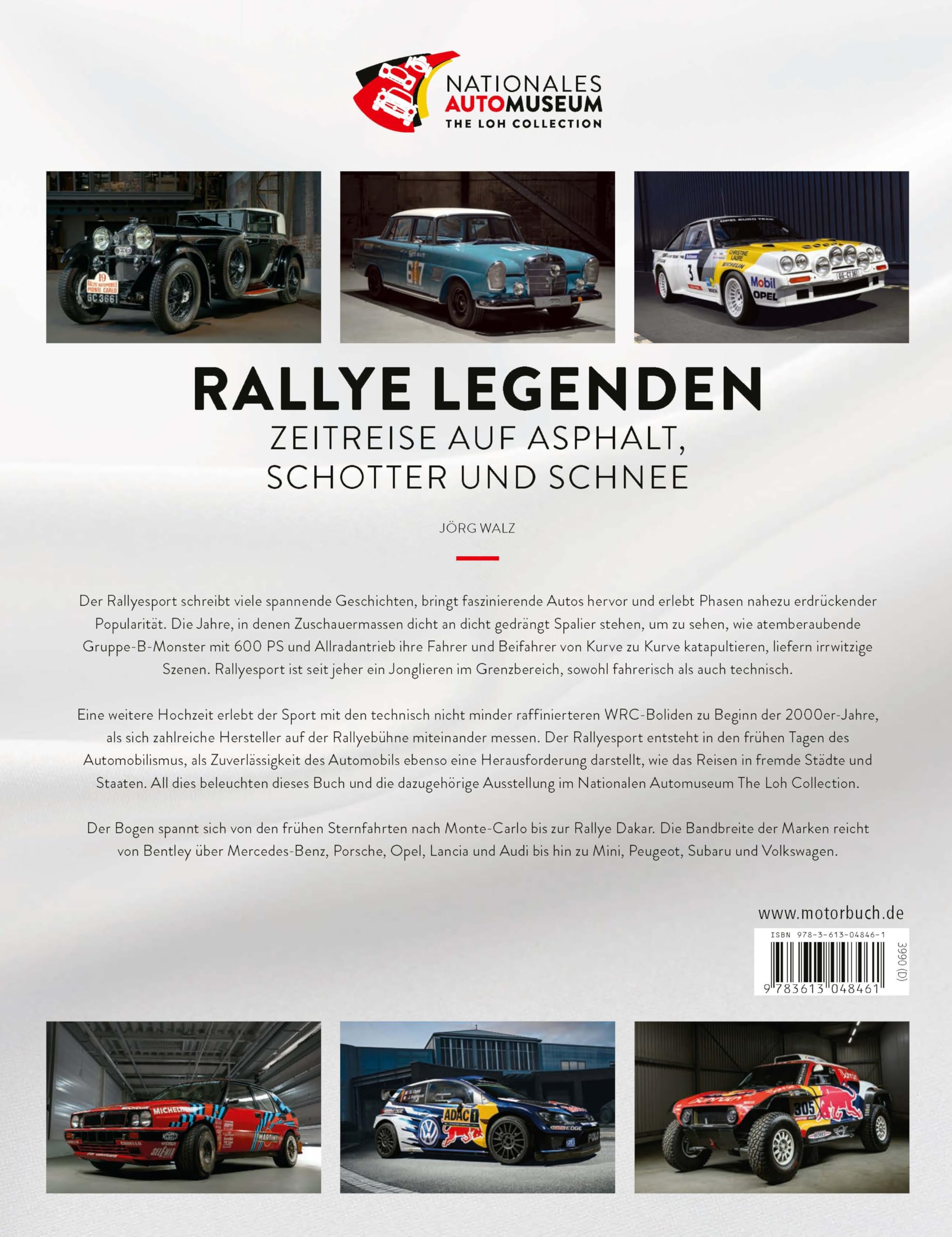 Rallye. Ikonen des Rallye-Sports: Der Prachtband zur Sonderausstellung 2026 des Nationalen Automuseums - The Loh Collection: Rallye-Geschtichte hautnah erleben im Buch und Museum