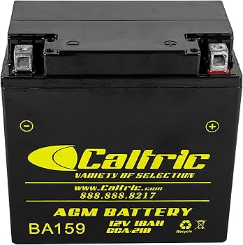 Amazon.com: Caltric Agm Battery Compatible with Yamaha Waverunner