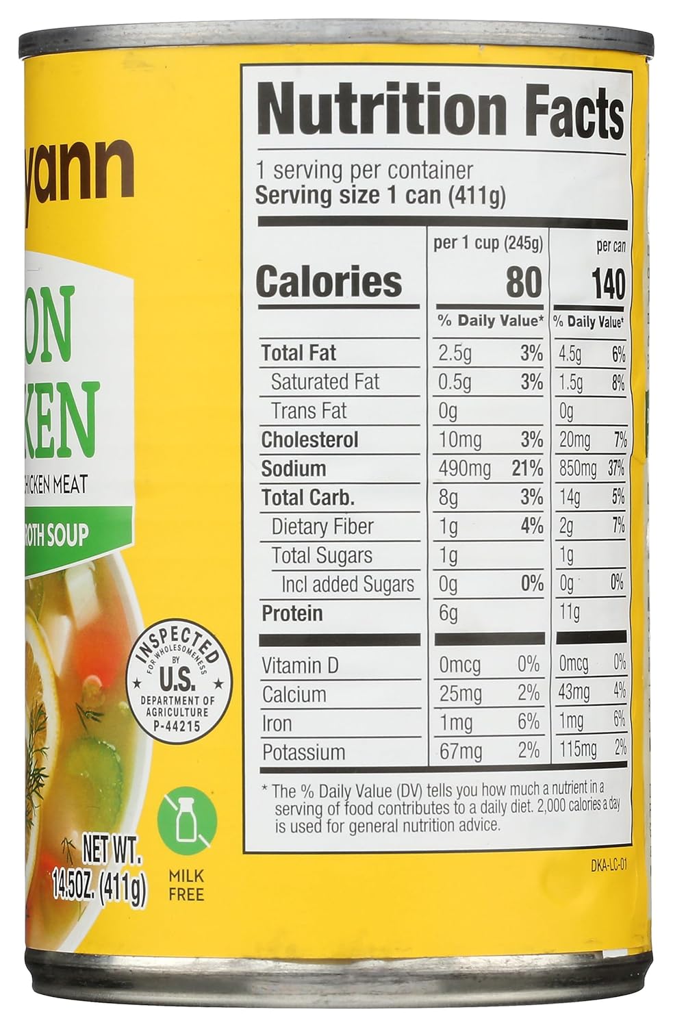 Dr. Kellyann, Soup Bone Broth Lemon Chicken, 14.5 Ounce