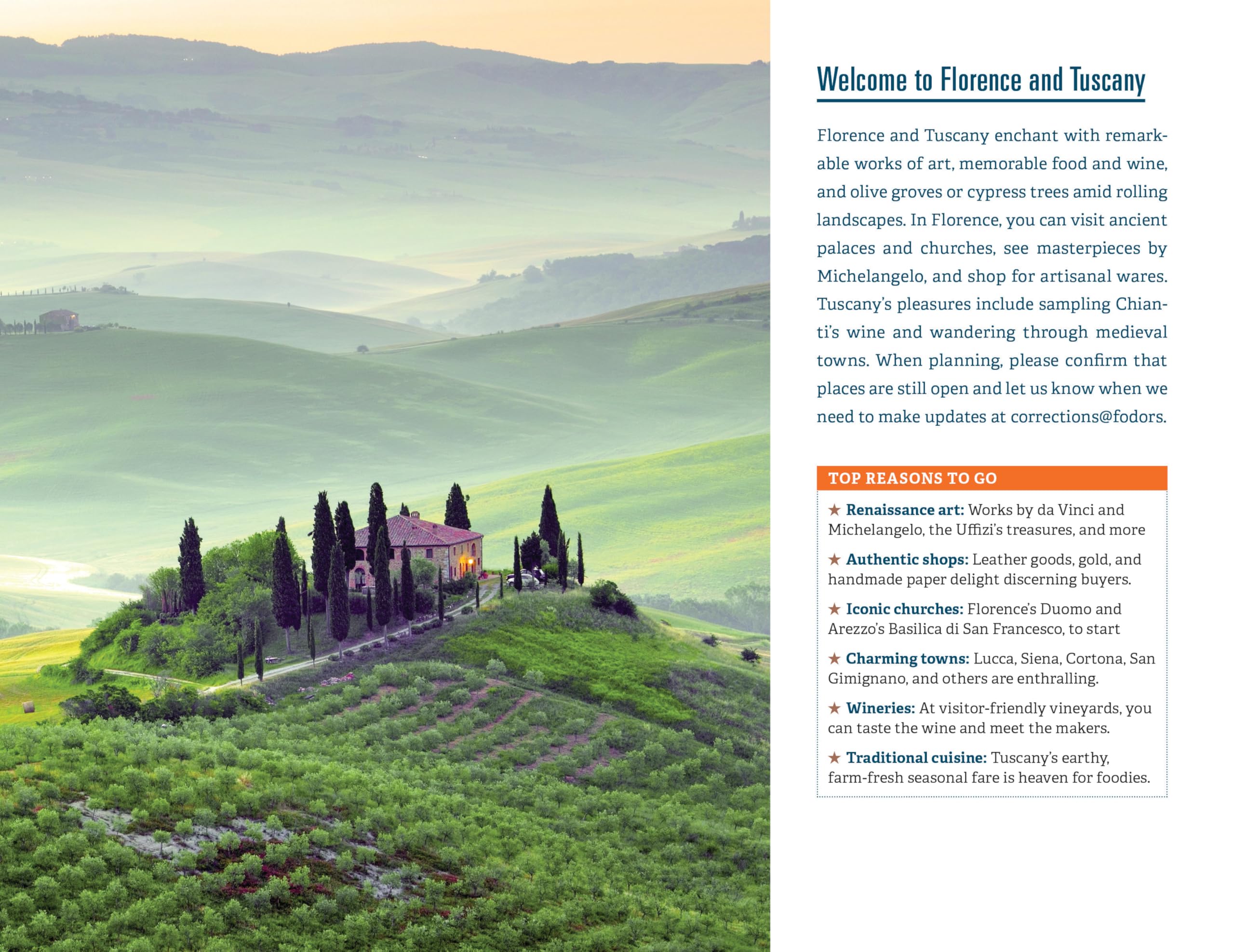 Fodor's Florence & Tuscany: With Assisi & the Best of Umbria