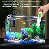 YINMIK pH Mètre et Testeur TDS Numérique, Testeur pH Piscine Électronique | Testeur pH Mesure pH TDS EC Température, Affichage Horizontal, Pour Piscine SPA Aquarium, Eau Potable, Hydroponique - 4