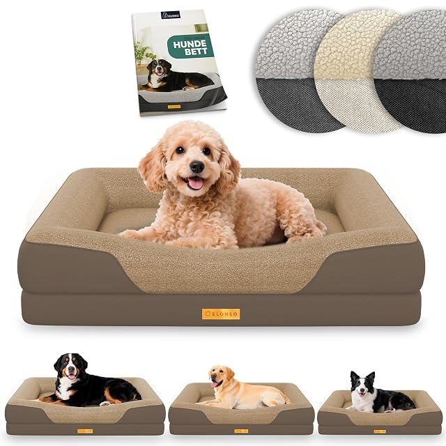 ELONEO Cama ortopédica para Perro Perros pequeños