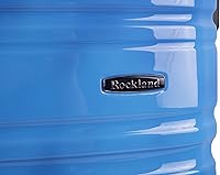 Vista 109 de Rockland - Maleta de viaje Melbourne, rígida y expandible, con ruedas giratorias, Azul