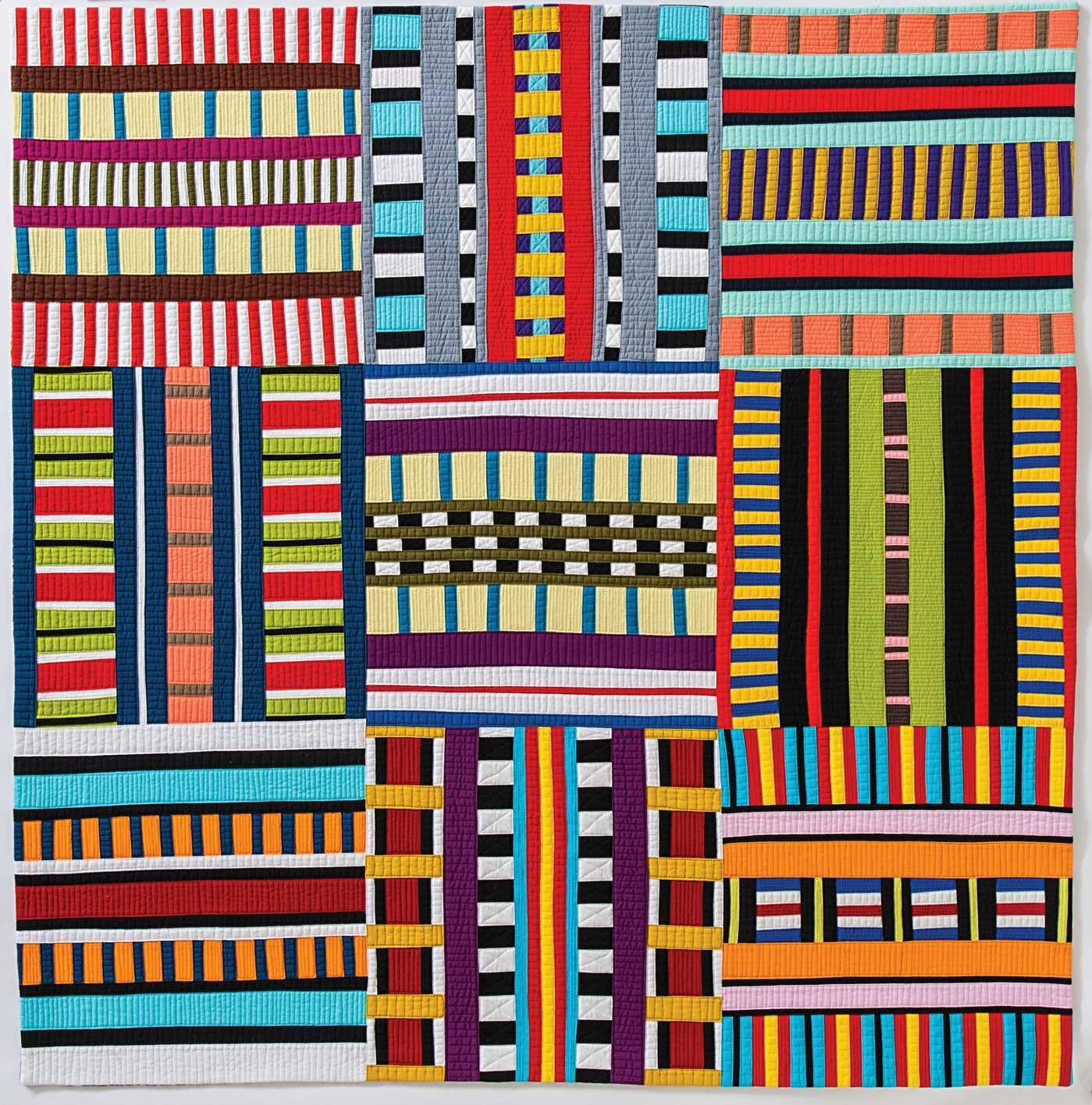 Improv Patchwork: Dynamic Quilts Made with Line & Shape - Image 2