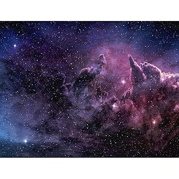 Forwall Fototapete Vlies Tapete Wanddeko Kosmos Weltall - Planet