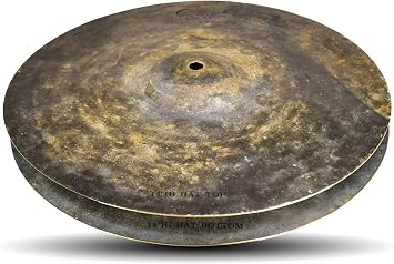 Dream Cymbals and Gongs DMHH14 Dark Matter Series Hi Hat Cymbal - 14 inch