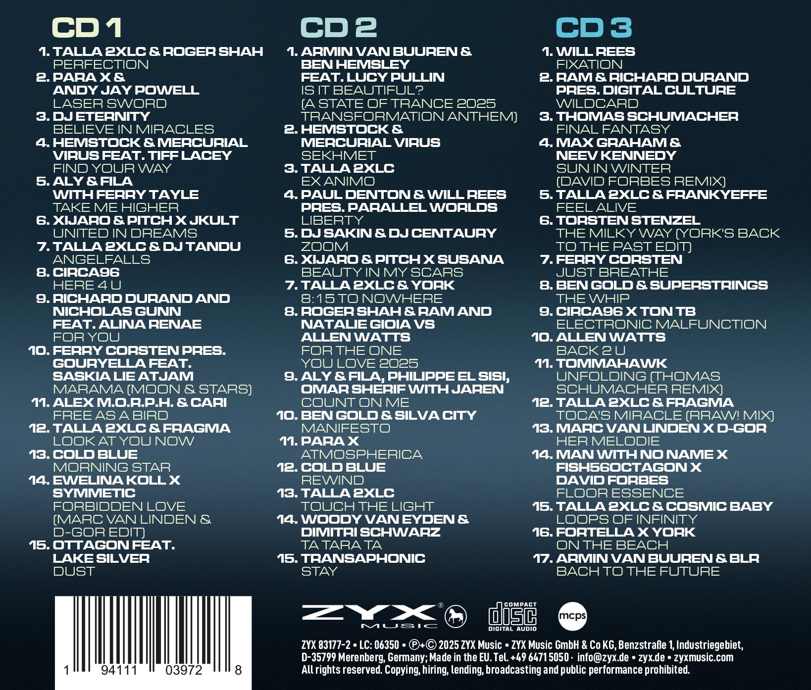Talla 2XLC pres. Trance Forever