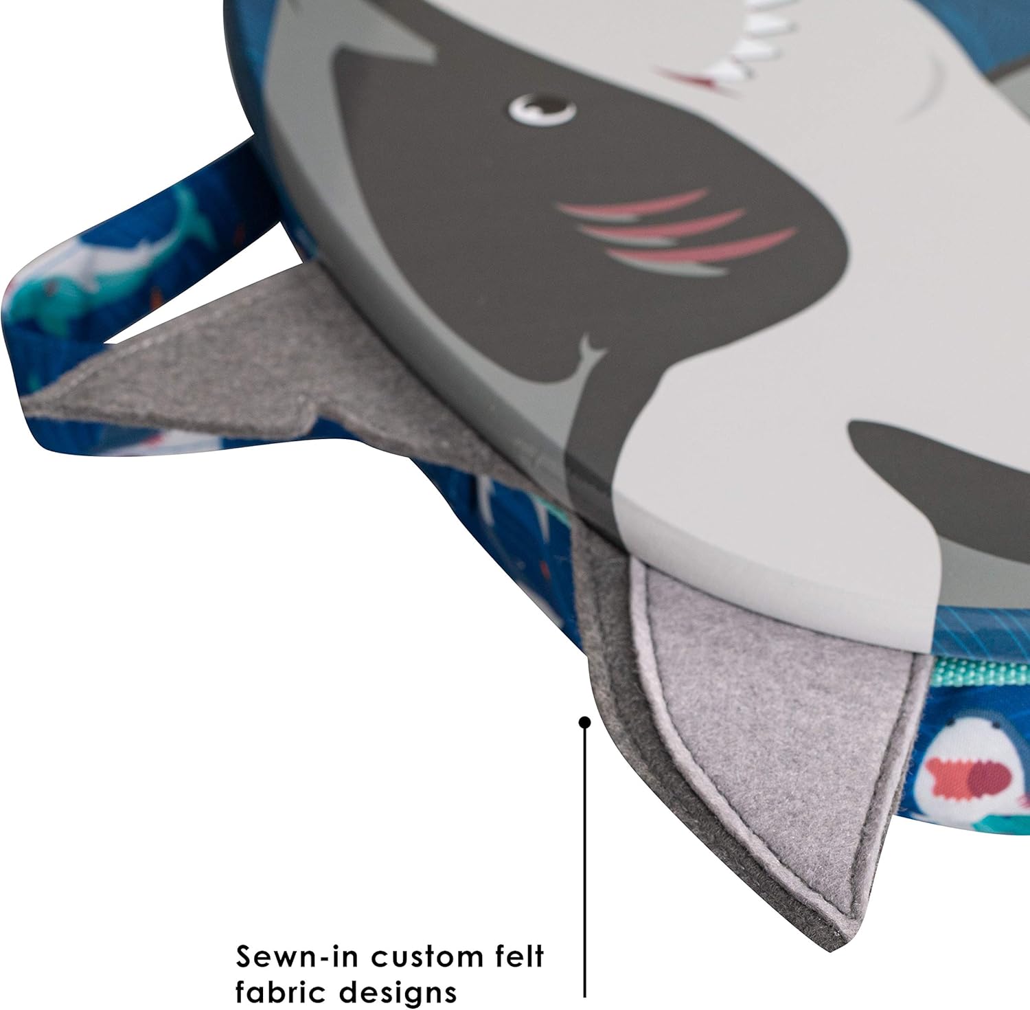 LapGear Lap Pets Lap Desk for Lil’ Kids - Shark - Fits up to 11.6 Inch Laptops - Style No. 46753 : Everything Else