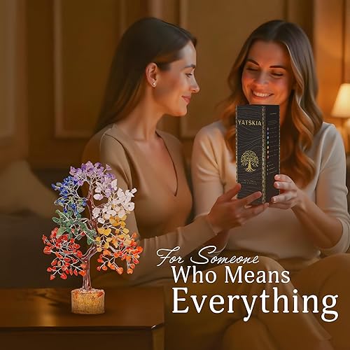 Miniatura 24 de Cristal de turmalina negra, árbol bonsái, árbol del dinero, árbol negro, árbol de la vida, árbol de la vida de chakras, regalos energéticos